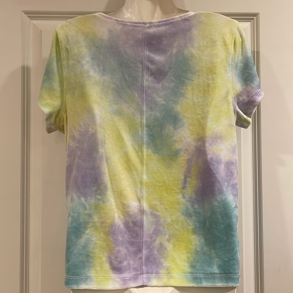 NWT Free People Bright Eyes Cloud Combo tee- size large - Picture 7 of 8